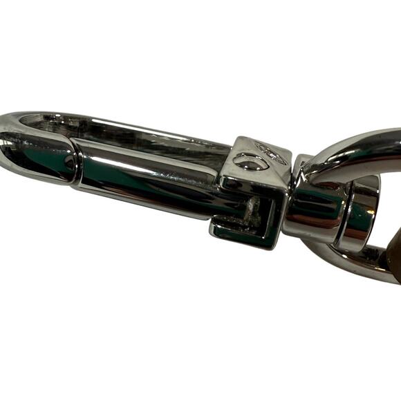 Michael Kors Adjustable Leather Chain Belt Brown 39”-50” Women’s L/XL - Picture 6 of 8